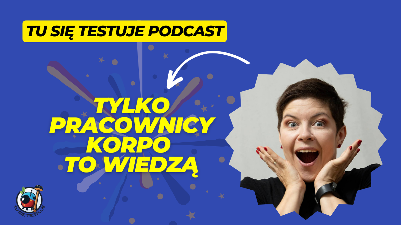 Grafika z napisem "Tylko pracownicy korpo to wiedzą"