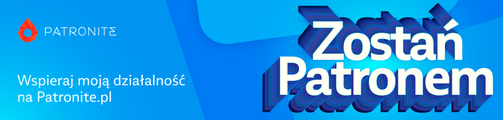 zostań patronem - banner reklamowy