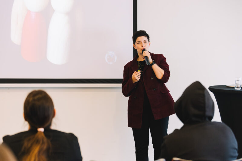 Kinga Witko podczas szkolenia